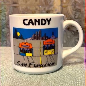 Vintage San Francisco Coffee Mug Personalized Candy